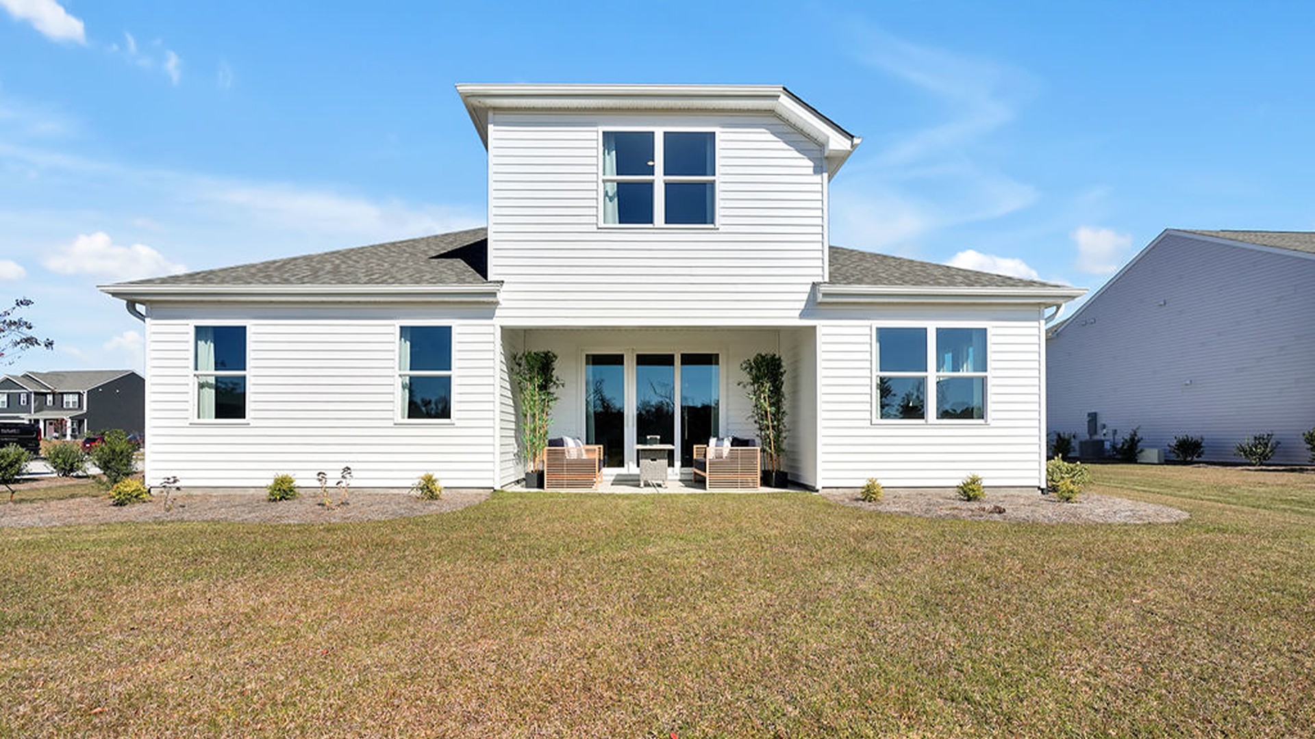 Enjoy the screened porch perfect for entertaining and enjoying the Carolina evenings.