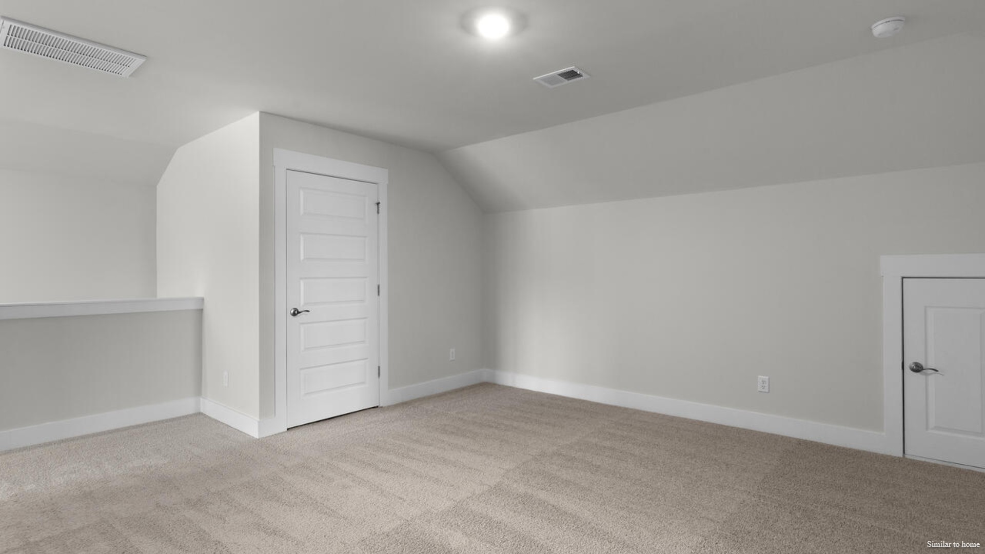 In every bedroom you’ll have carpeted floors and a closet in each room. Whether these rooms become bedrooms, office spaces, or other bonus rooms, there is sure to be comfort.