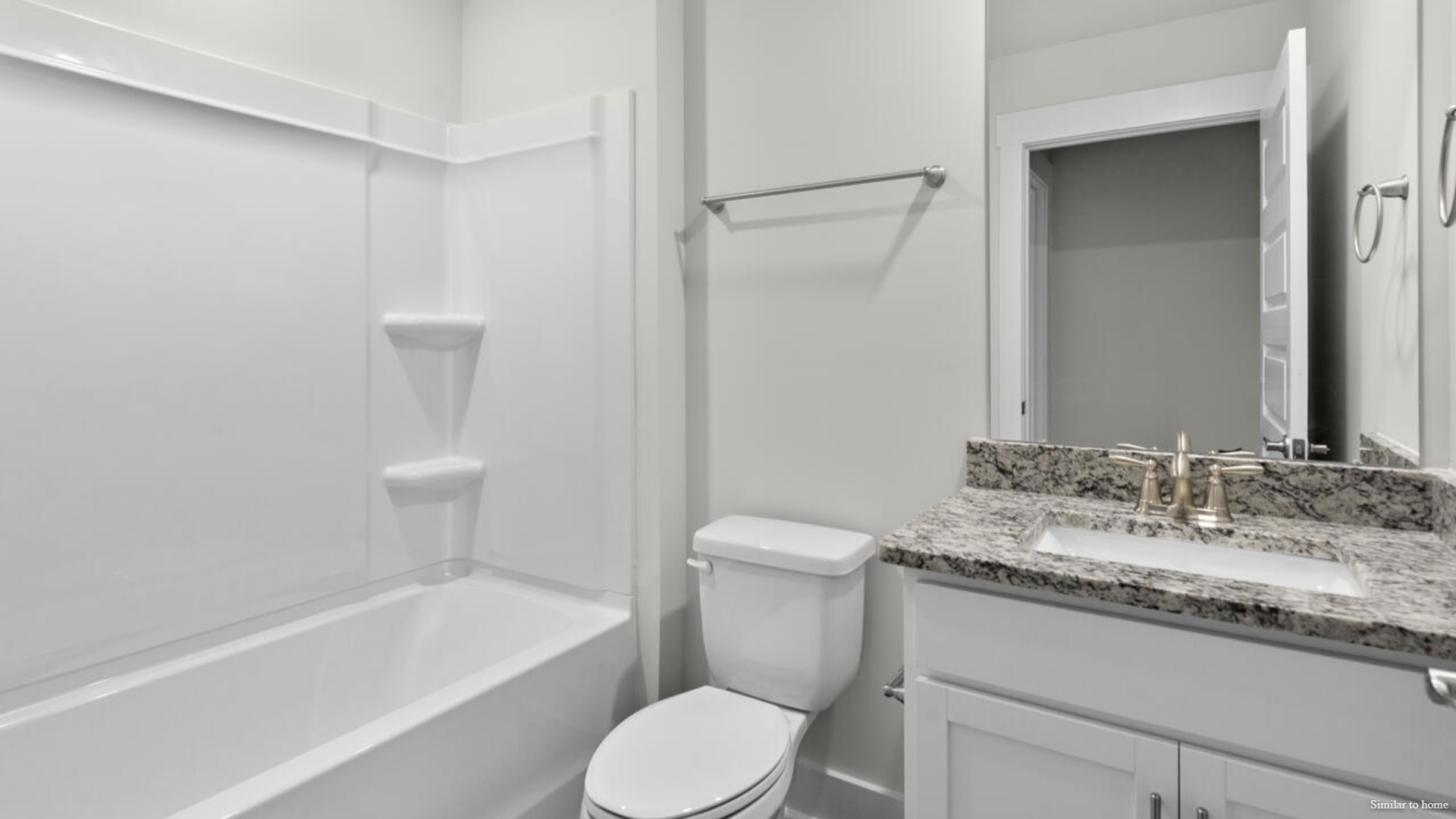 In every bedroom you’ll have carpeted floors and a closet in each room. Whether these rooms become bedrooms, office spaces, or other bonus rooms, there is sure to be comfort.