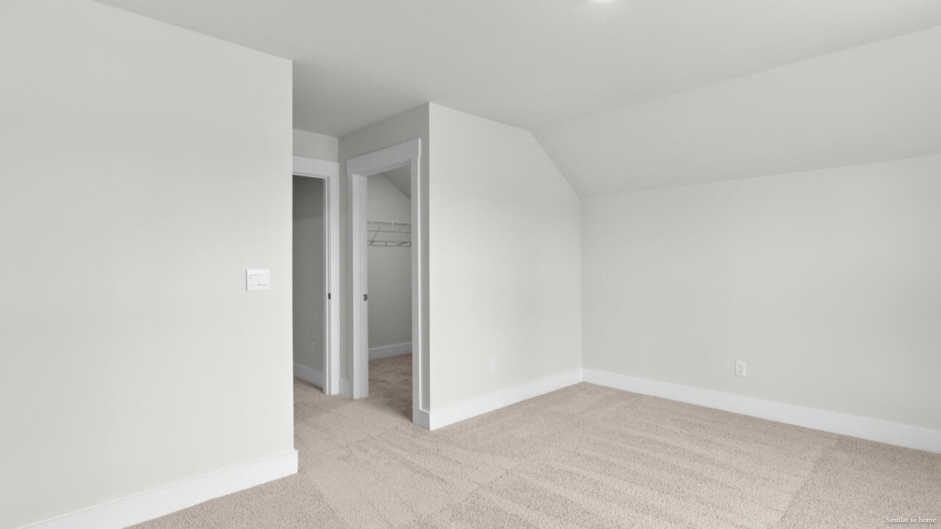In every bedroom you’ll have carpeted floors and a closet in each room. Whether these rooms become bedrooms, office spaces, or other bonus rooms, there is sure to be comfort.