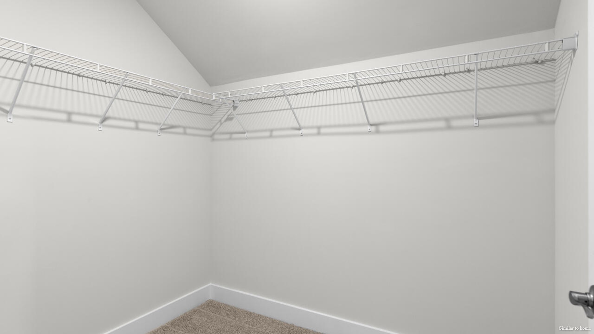 In every bedroom you’ll have carpeted floors and a closet in each room. Whether these rooms become bedrooms, office spaces, or other bonus rooms, there is sure to be comfort.