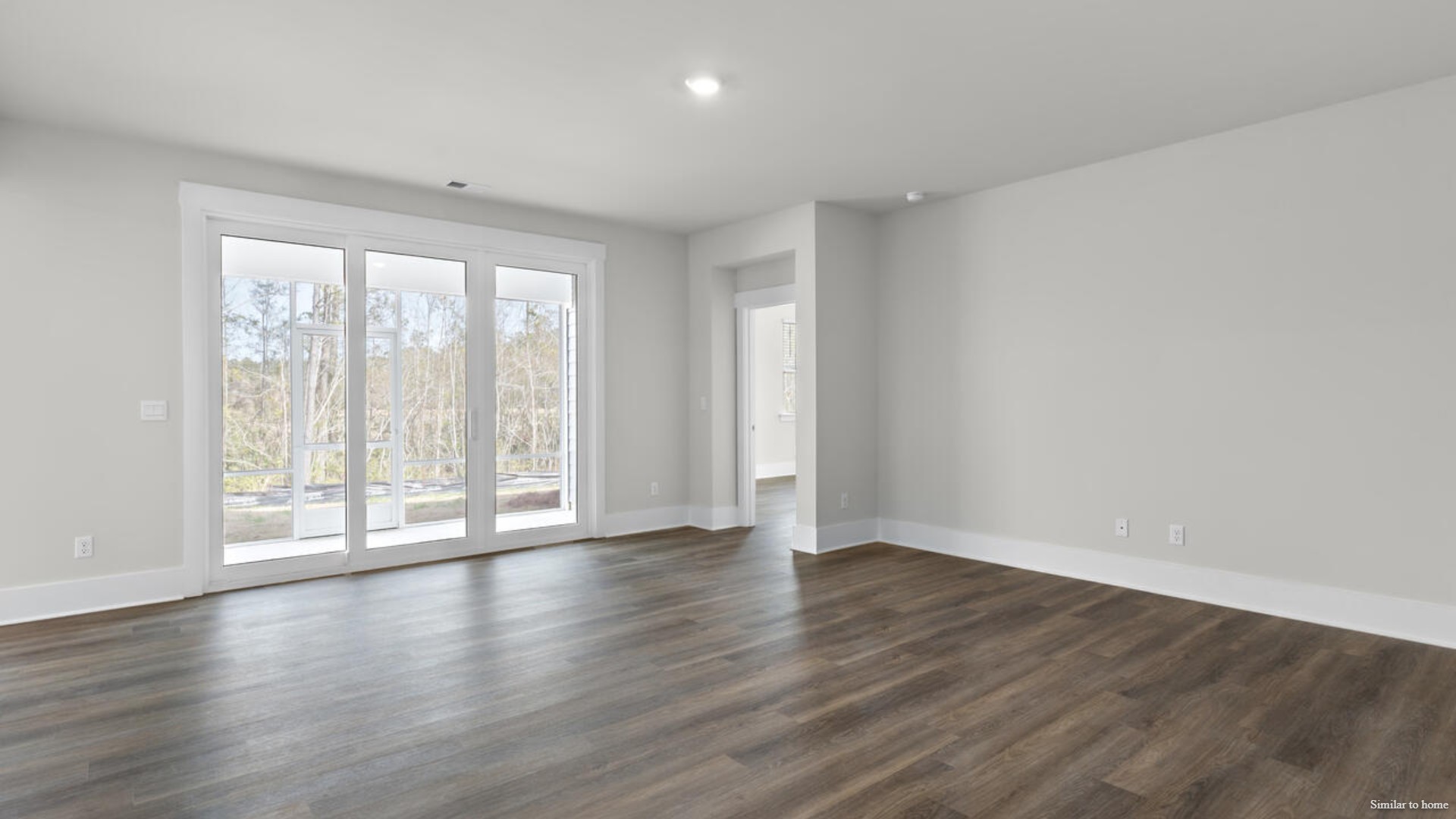 The Madison floorplan offers so much for a ranch style home. One story living with 4 bedrooms, 3 baths and 1,941 square feet of living space. There is a guest en suite, a covered screened in porch off of the main living area, and a 3-car garage.