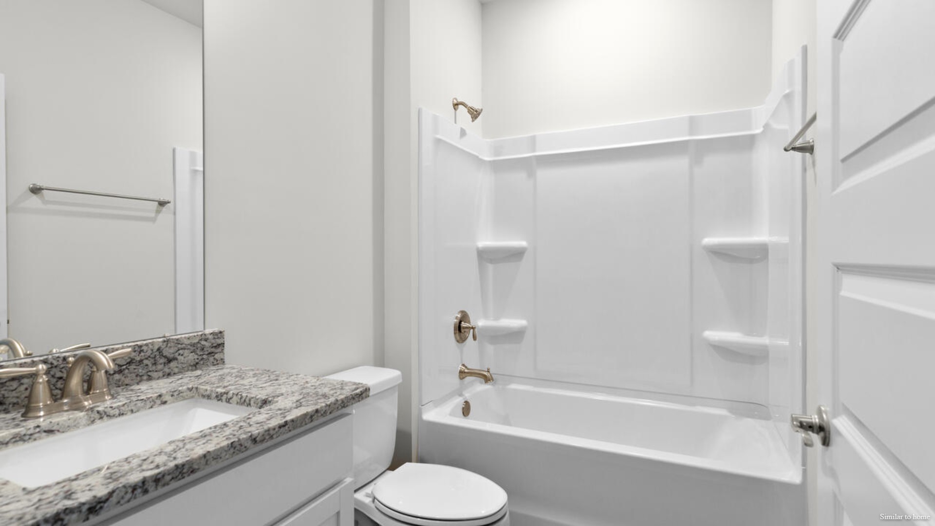 In every bedroom you’ll have carpeted floors and a closet in each room. Whether these rooms become bedrooms, office spaces, or other bonus rooms, there is sure to be comfort.