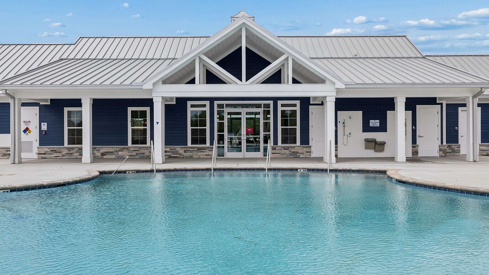 Homeowners will enjoy a pavilion with resort style swimming pool, hot tub, fire pit, multi-game sport court, sand volleyball, and recreation field. Come see this brand new, Brunswick County new home community!