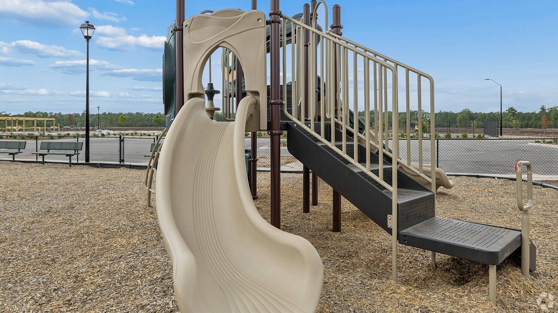 Homeowners will enjoy a pavilion with resort style swimming pool, hot tub, fire pit, multi-game sport court, sand volleyball, and recreation field. Come see this brand new, Brunswick County new home community!