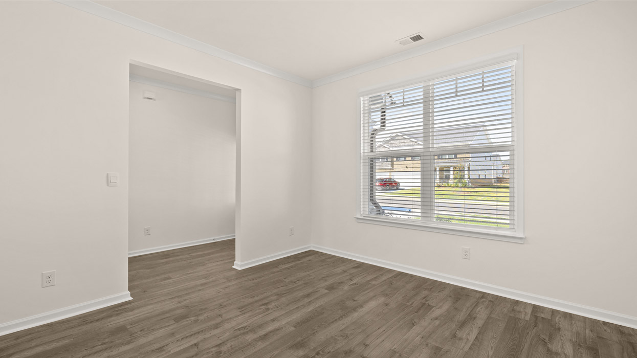 A guest bedroom plus a full bath on the main also ensures a private space for visitors.