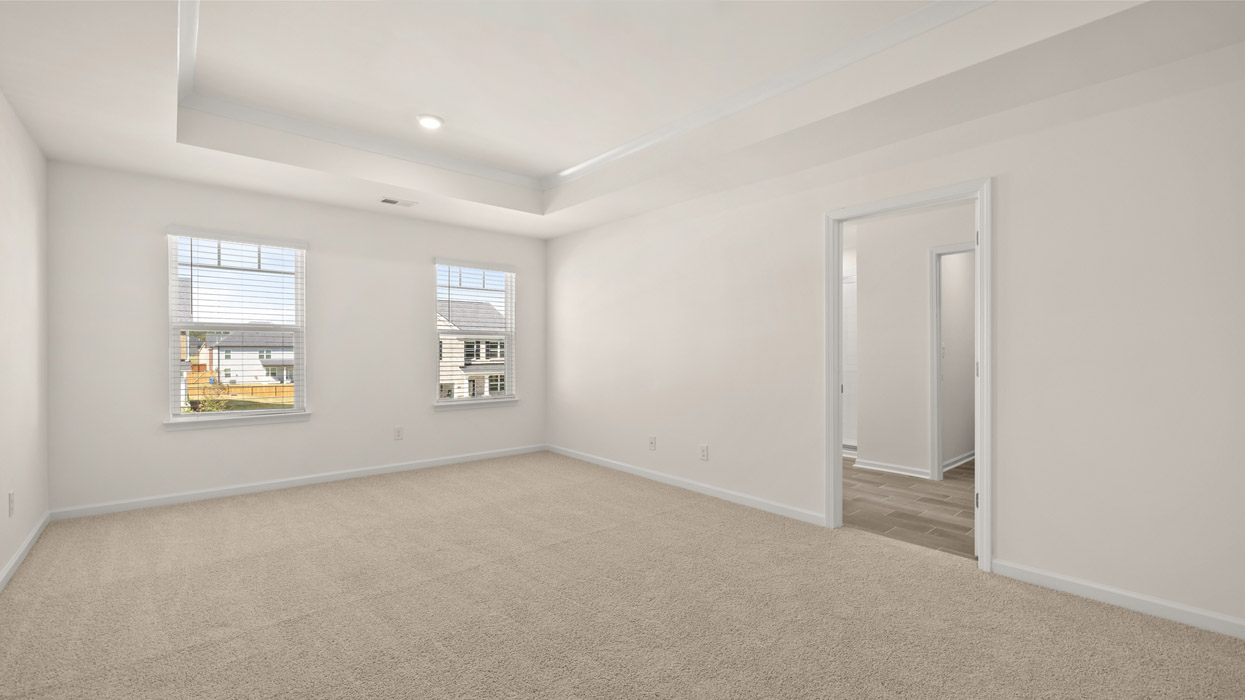 A guest bedroom plus a full bath on the main also ensures a private space for visitors.