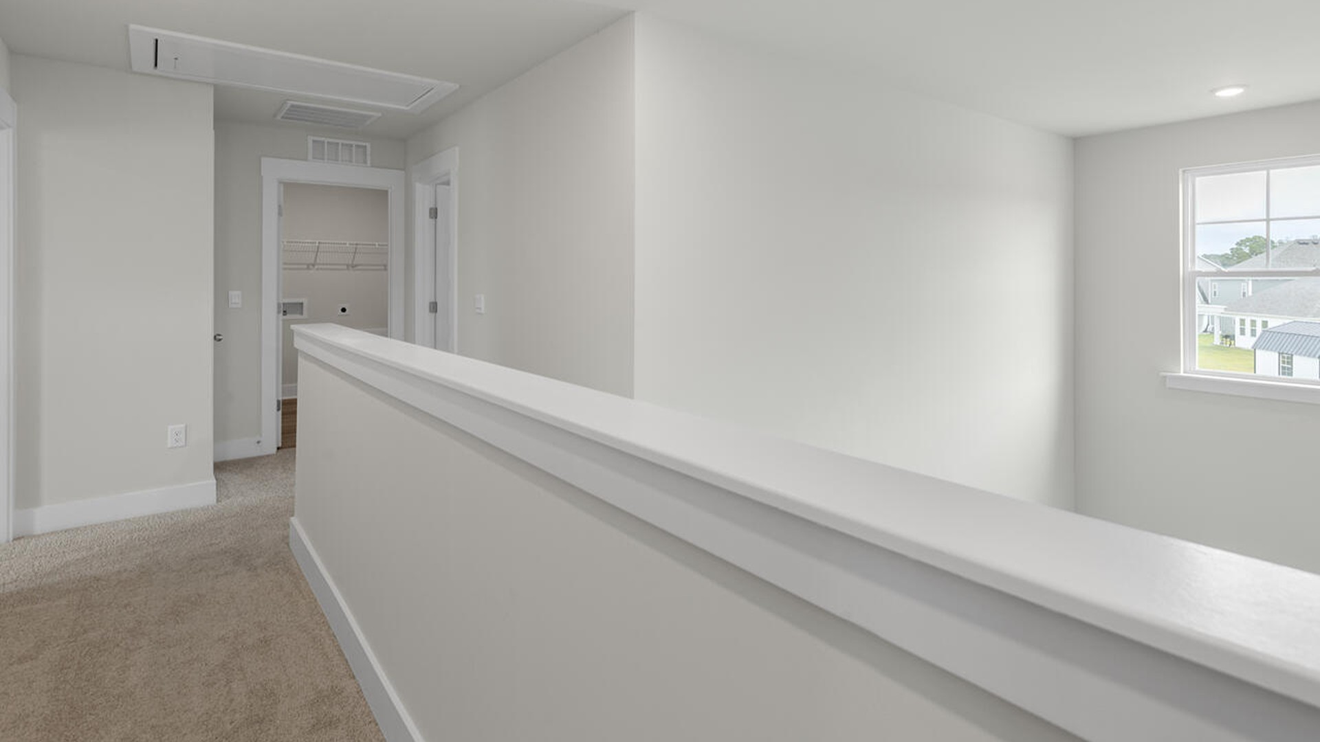 The primary suite features a sitting room, walk-in closet, a step-in 5-foot shower, dual vanity with granite countertops, and natural light in the bathroom