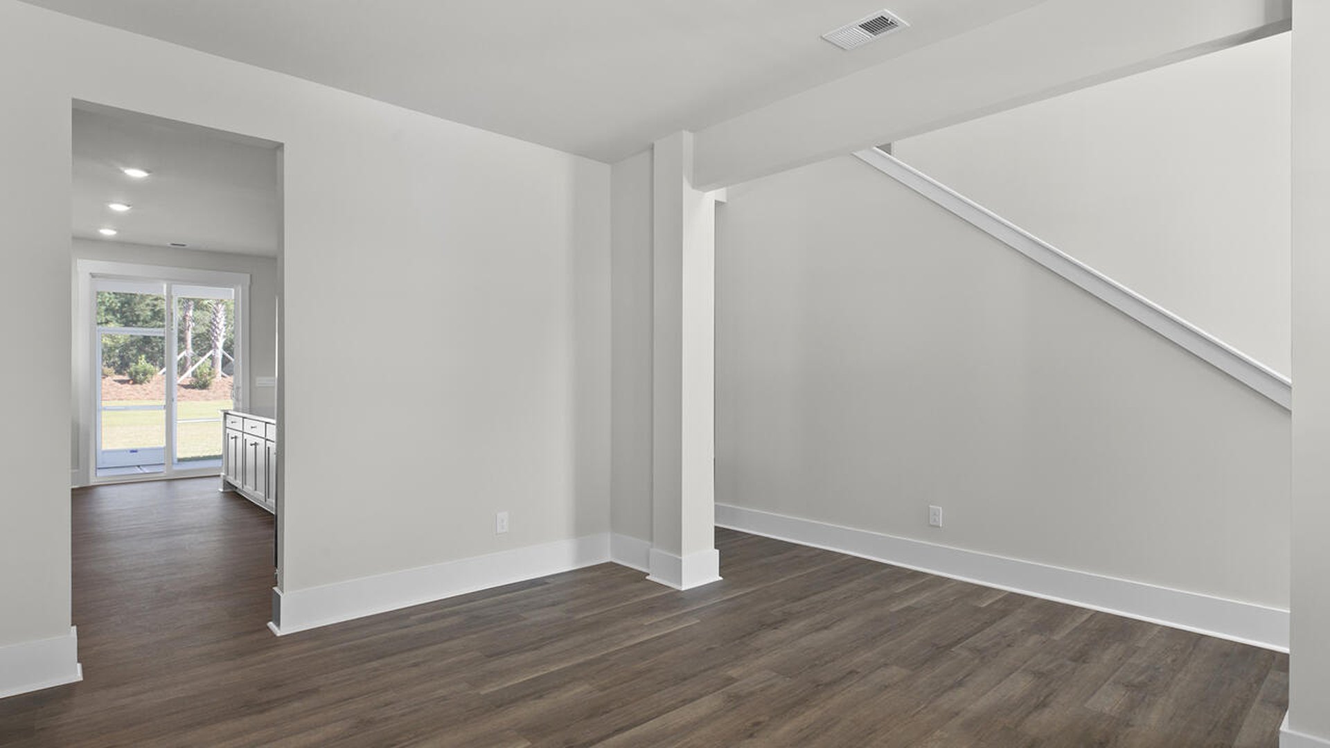 The Forrester floorplan is 4 bedroom, 3 bath with 2,644 square foot home made for entertaining and get togethers! Featuring a formal dining room adjoining the kitchen, large island, and open concept living space.