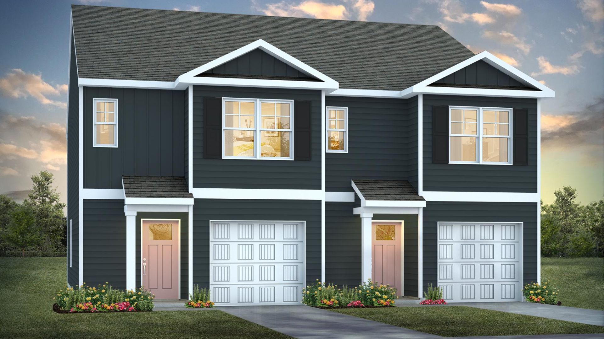 The Pearson floor plan is a 3-bedroom, 2.5-bath, 1,418 sq ft gem that combines modern convenience with style and charm.