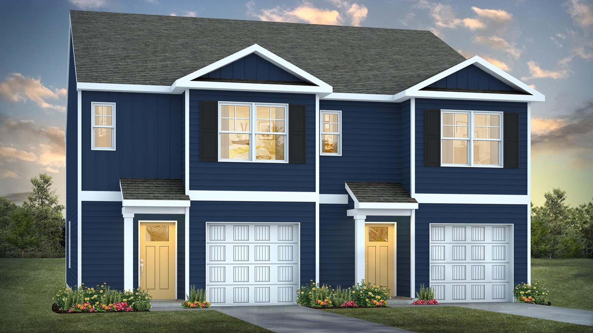 The Pearson floor plan is a 3-bedroom, 2.5-bath, 1,418 sq ft gem that combines modern convenience with style and charm.