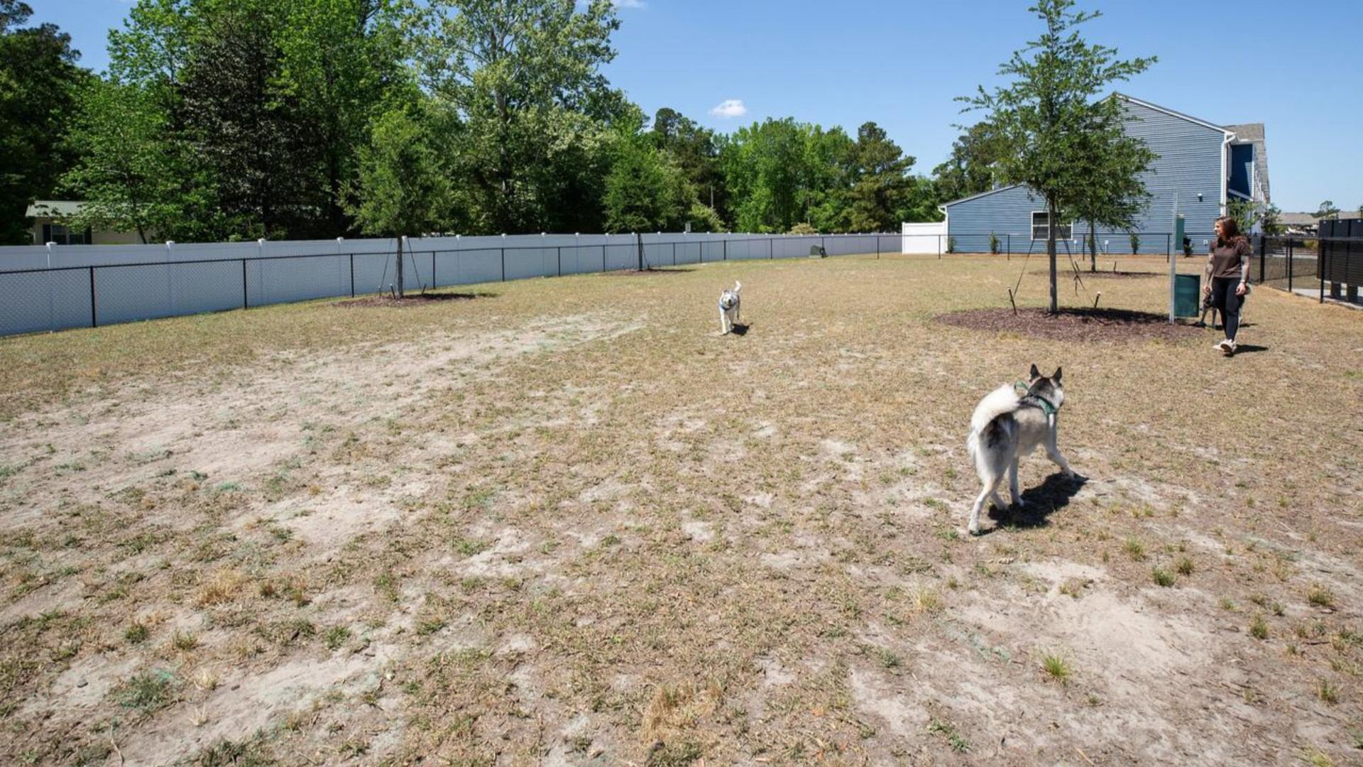 Homeowners enjoy the community amenities a pool, pavilion, fire pit, playground, and grill stations.