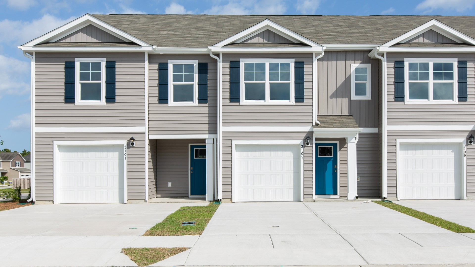 New Homes in Townes at Seabrooke Leland, NC D.R. Horton