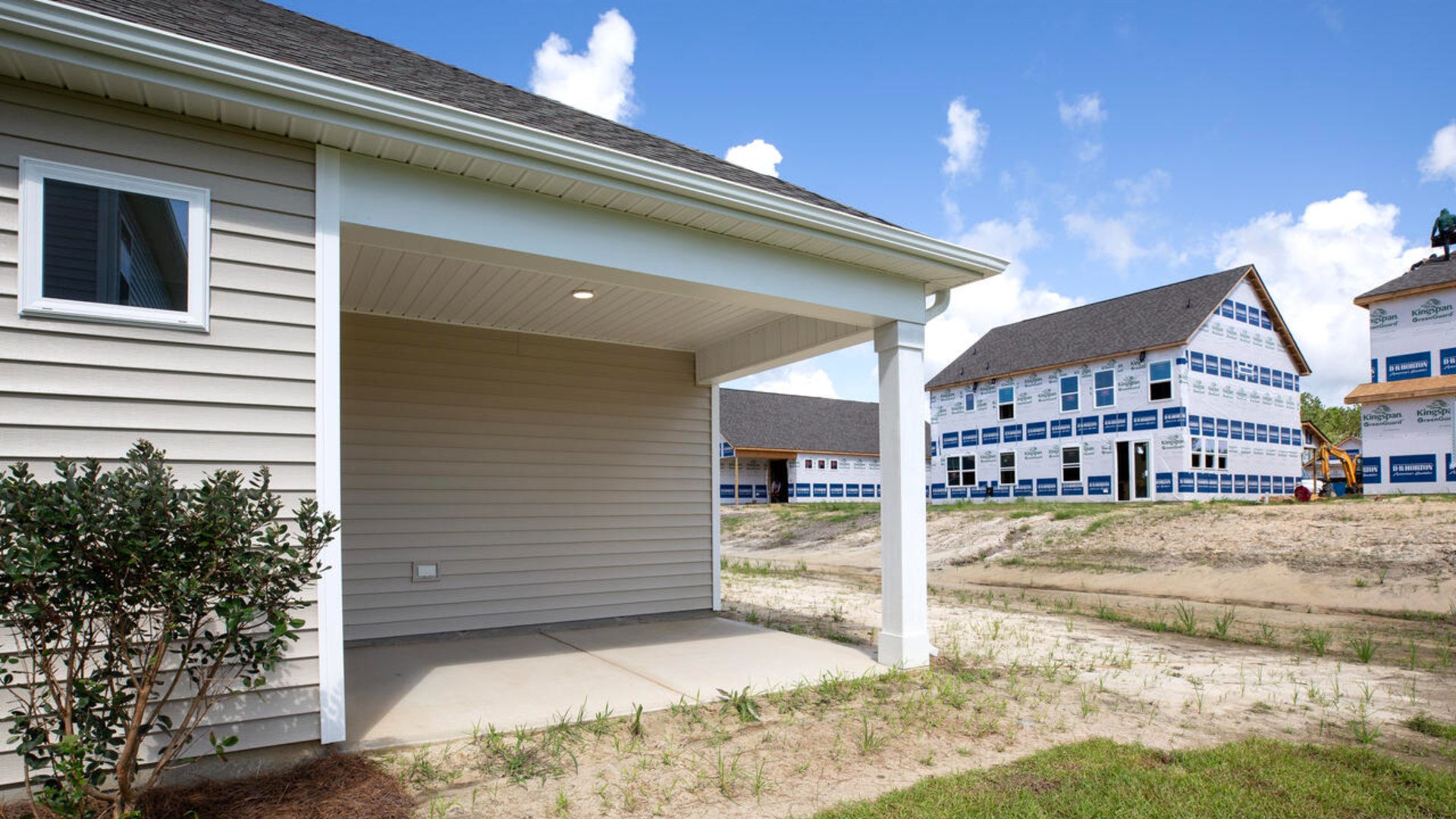 a large covered porch for those nice breezy sunsets