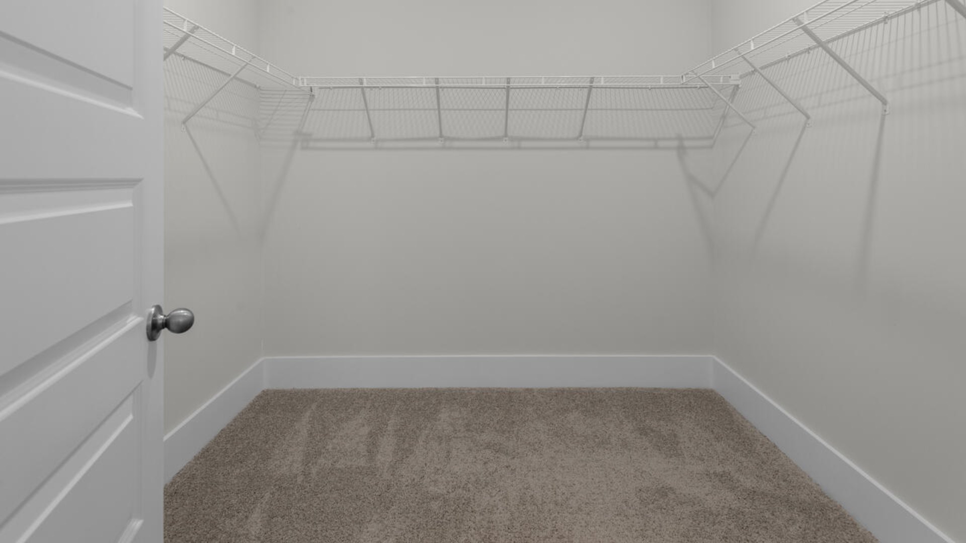 There's 3 bedrooms, open flex room with french doors, and 2 full bathrooms, a 45-degree angle pantry for ample food storage