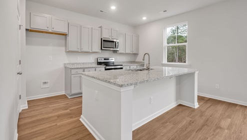 New Homes in Tidewater, Sneads Ferry NC. amenities like the pool, outdoor grilling kitchen, sundeck, kayak launch, walking trails and overlook area.