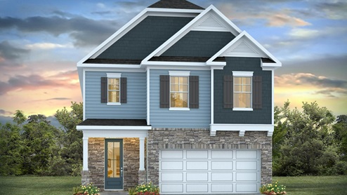 Woodstock floorplan is a 4 bedroom 3 full bath home with 2,361 sq. ft boasting a massive upstairs loft that can be used as an entertainment area, play area, or office. New Homes in Tidewater, Sneads Ferry.