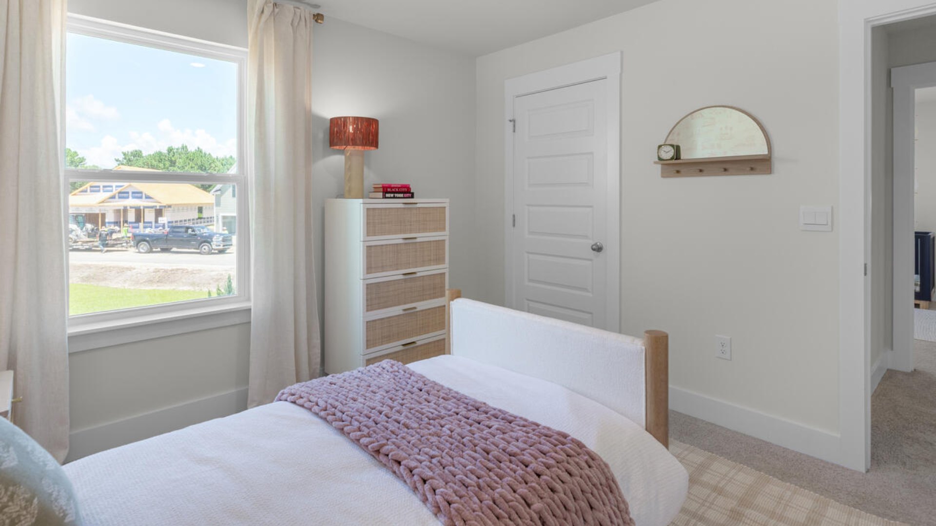 The flexible first floor includes a versatile guest room or office or playroom! Upstairs you'll find the large primary suite, two additional bedrooms and a generous loft area provide a perfect setting for entertainment, relaxation, or work.