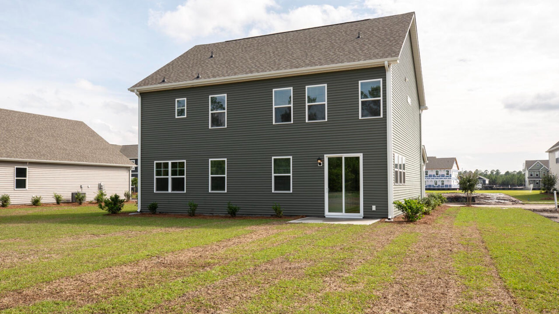 Also located upstairs you'll find a generous bonus room that can be used in a variety of ways as well as 2 other bedrooms! Enjoy the patio perfect for entertaining and enjoying the Carolina nights.