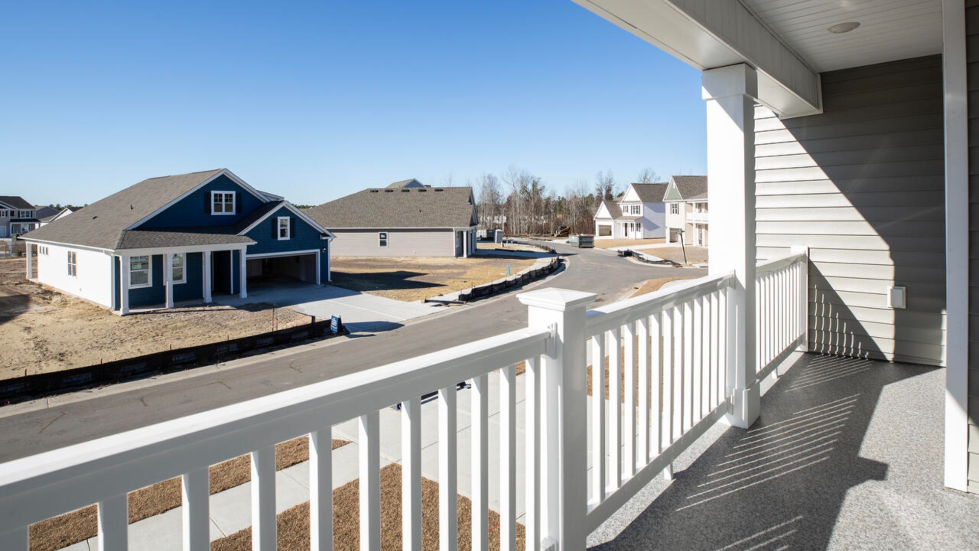 Enjoy the covered porch perfect for entertaining and enjoying the Carolina evenings.