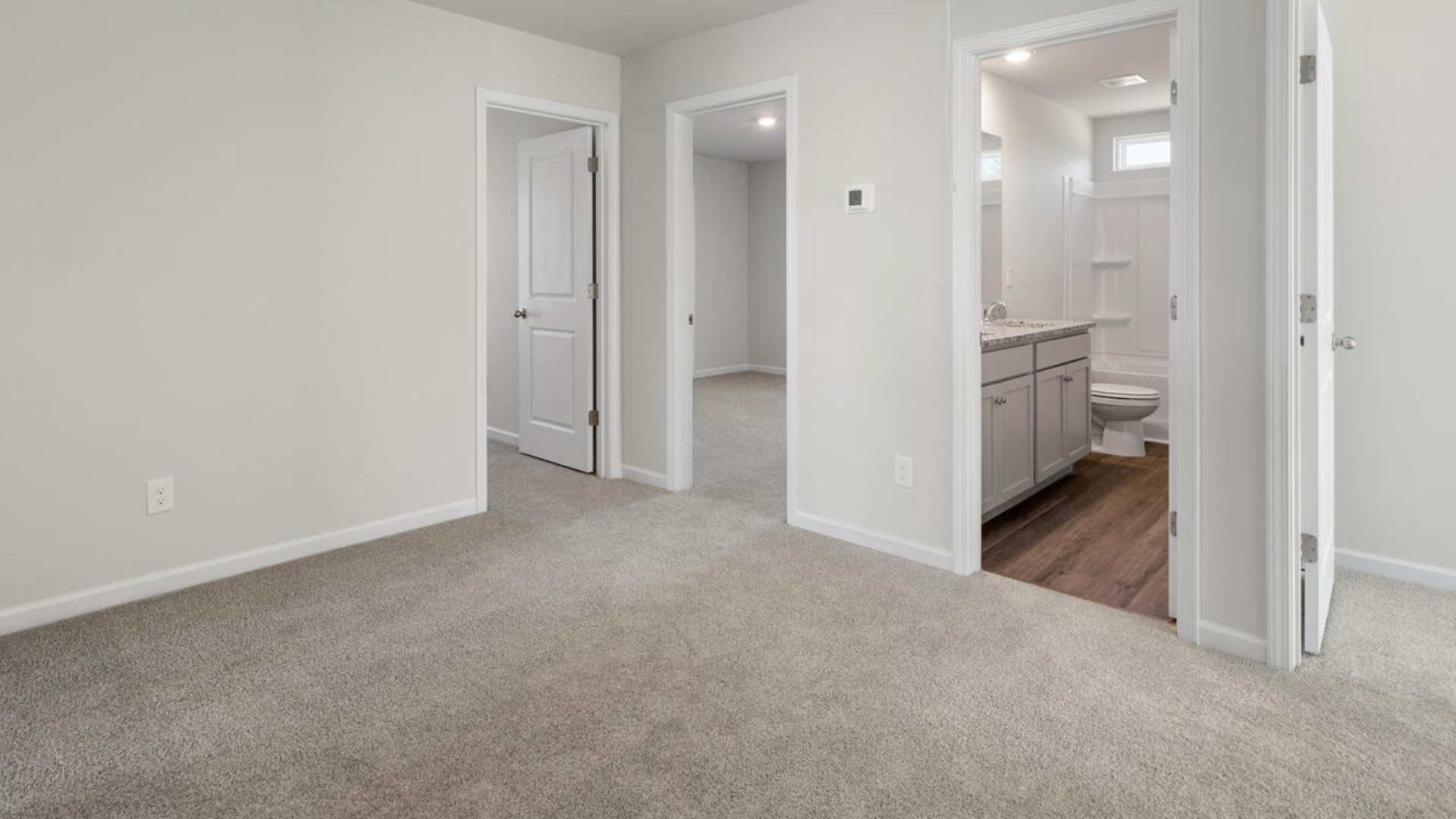 Upstairs you will find four more spacious bedrooms, two full bathrooms, and a great loft space. There are so many ways to customize this home to fit your needs!