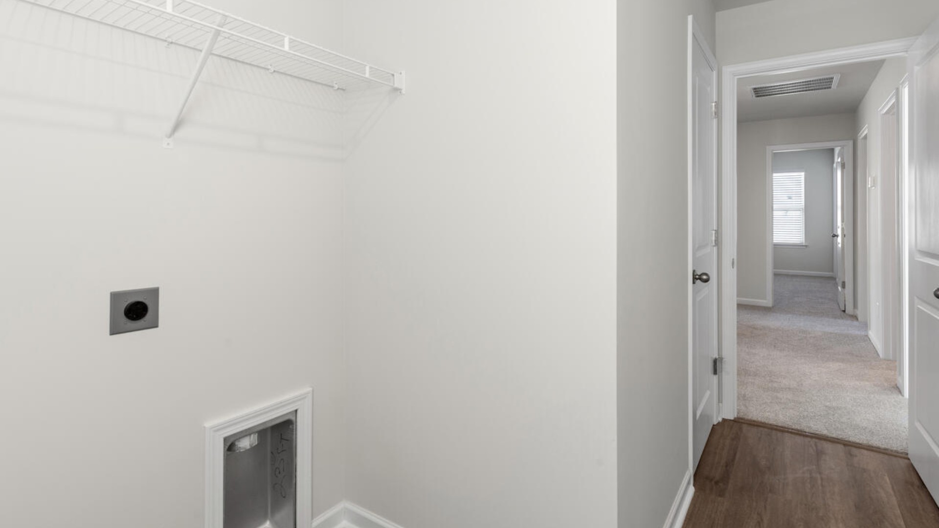 The primary bedroom has its own attached bathroom that features a walk-in closet and all the space you need to get ready in the morning. Sharing a sink isn’t a worry with the double vanity, and you also get additional privacy with a separate door for the toilet and shower.