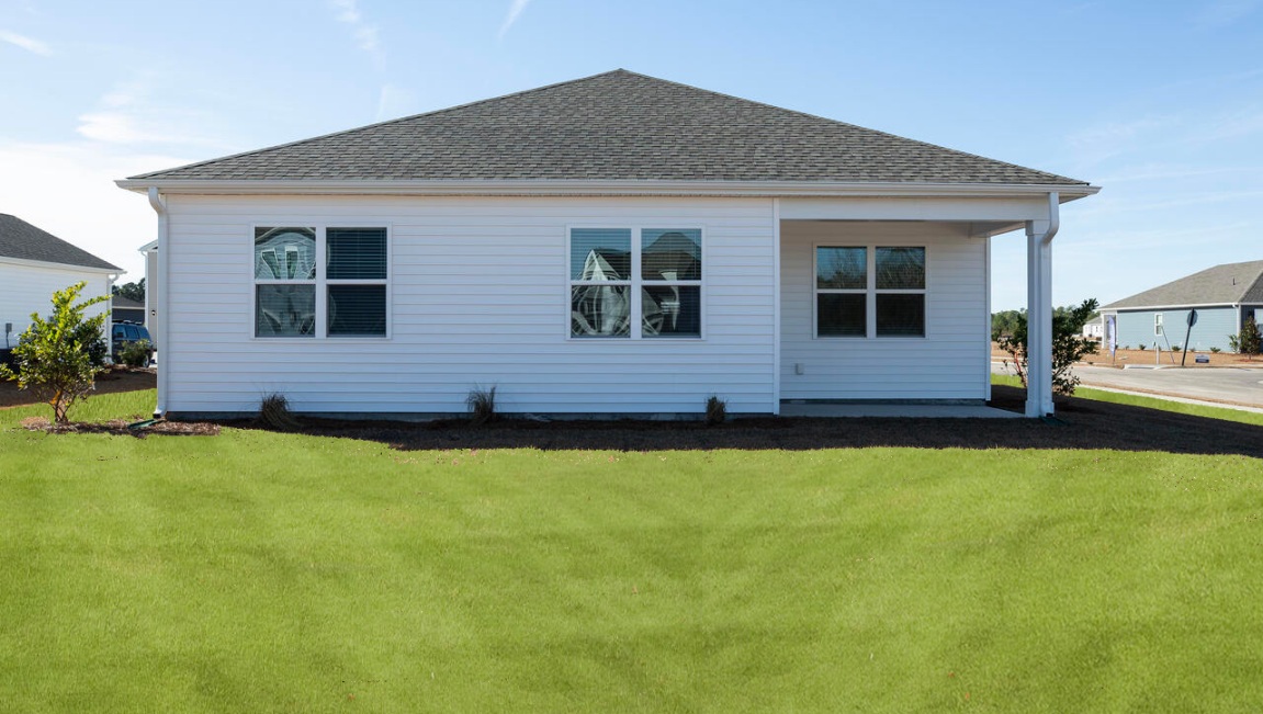 Enjoy the covered porch perfect for entertaining and enjoying the Carolina evenings.