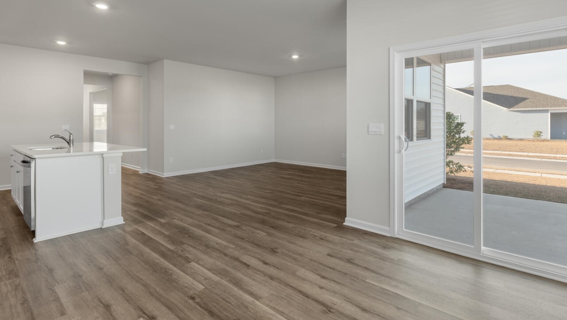 The Aria is a 3-bedroom, 2-bathroom home with 1,618 square feet of open living space. Its centerpiece is the showstopper kitchen, This one-level floor plan is perfect for entertaining or relaxing in style.