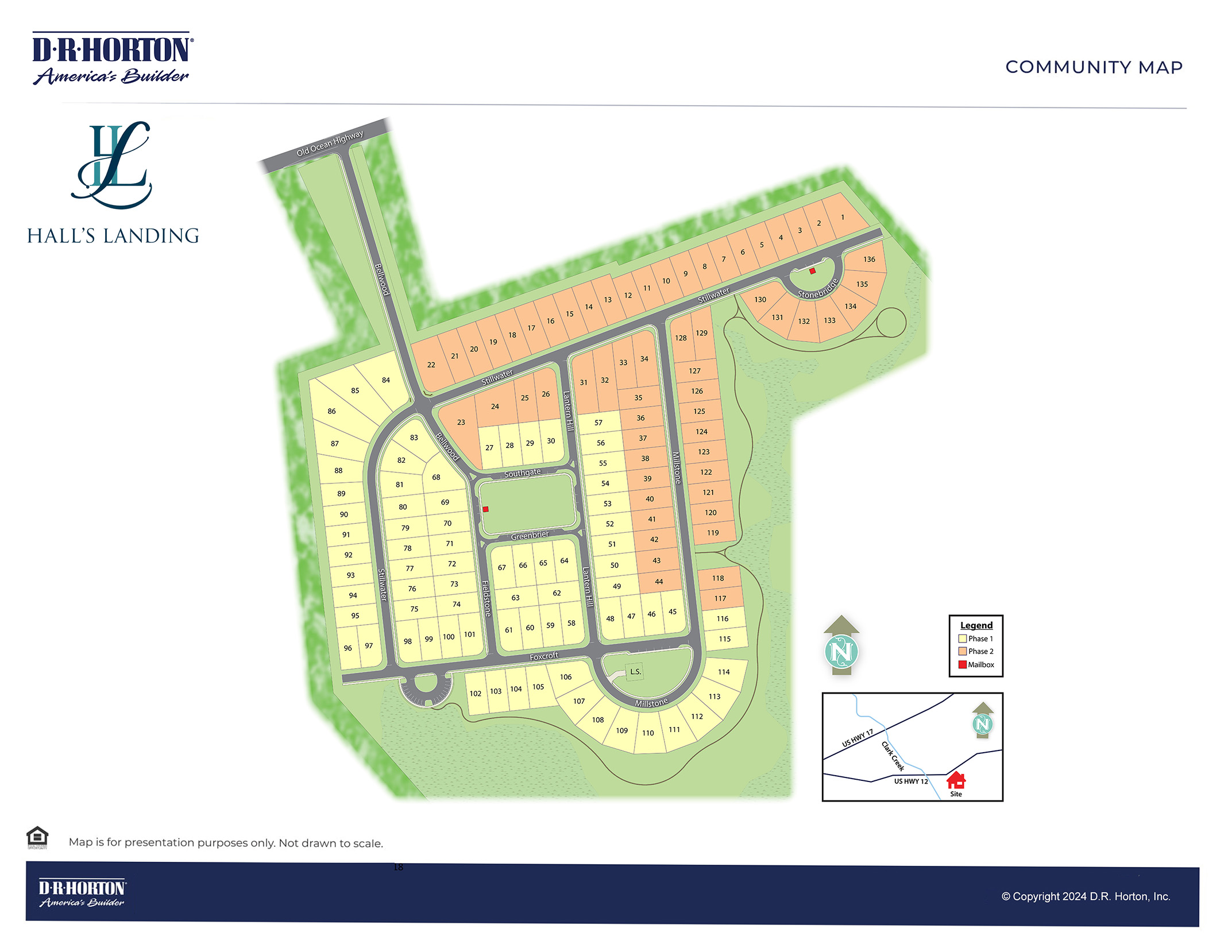Static Lot Map