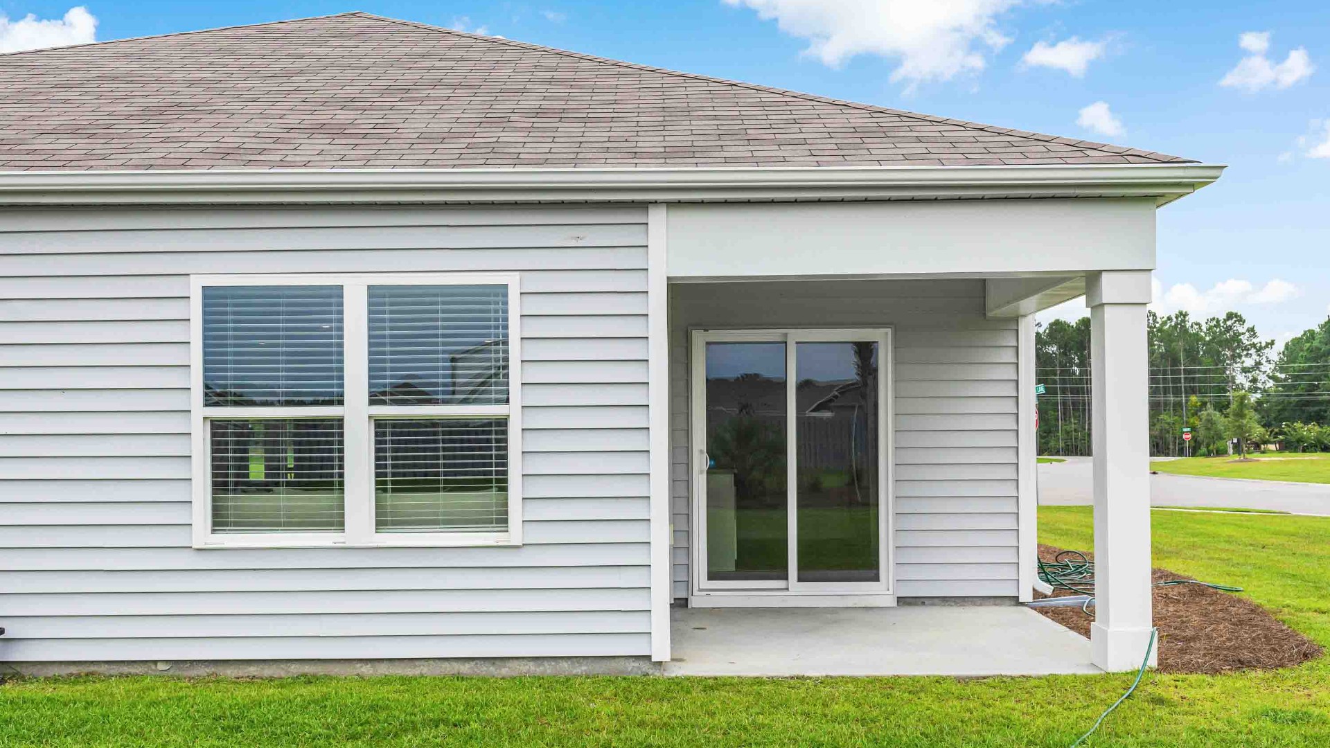 Enjoy the covered porch perfect for entertaining and enjoying the Carolina evenings.