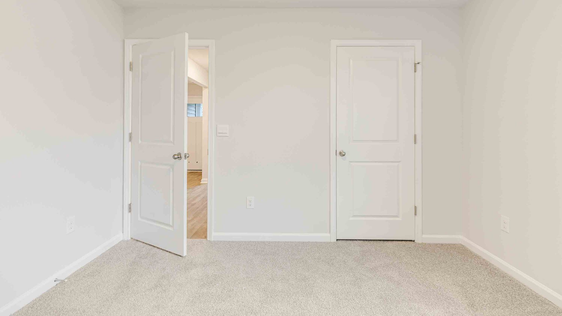 there are another 2 bedrooms and full bath. In every bedroom you’ll have carpeted floors and a closet in each room. Whether these rooms become bedrooms, office spaces, or other bonus rooms, there is sure to be comfort.