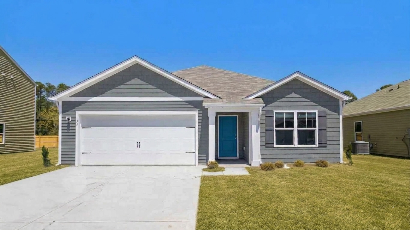 The Aria is a 3-bedroom, 2-bathroom home with 1,618 square feet of open living space.