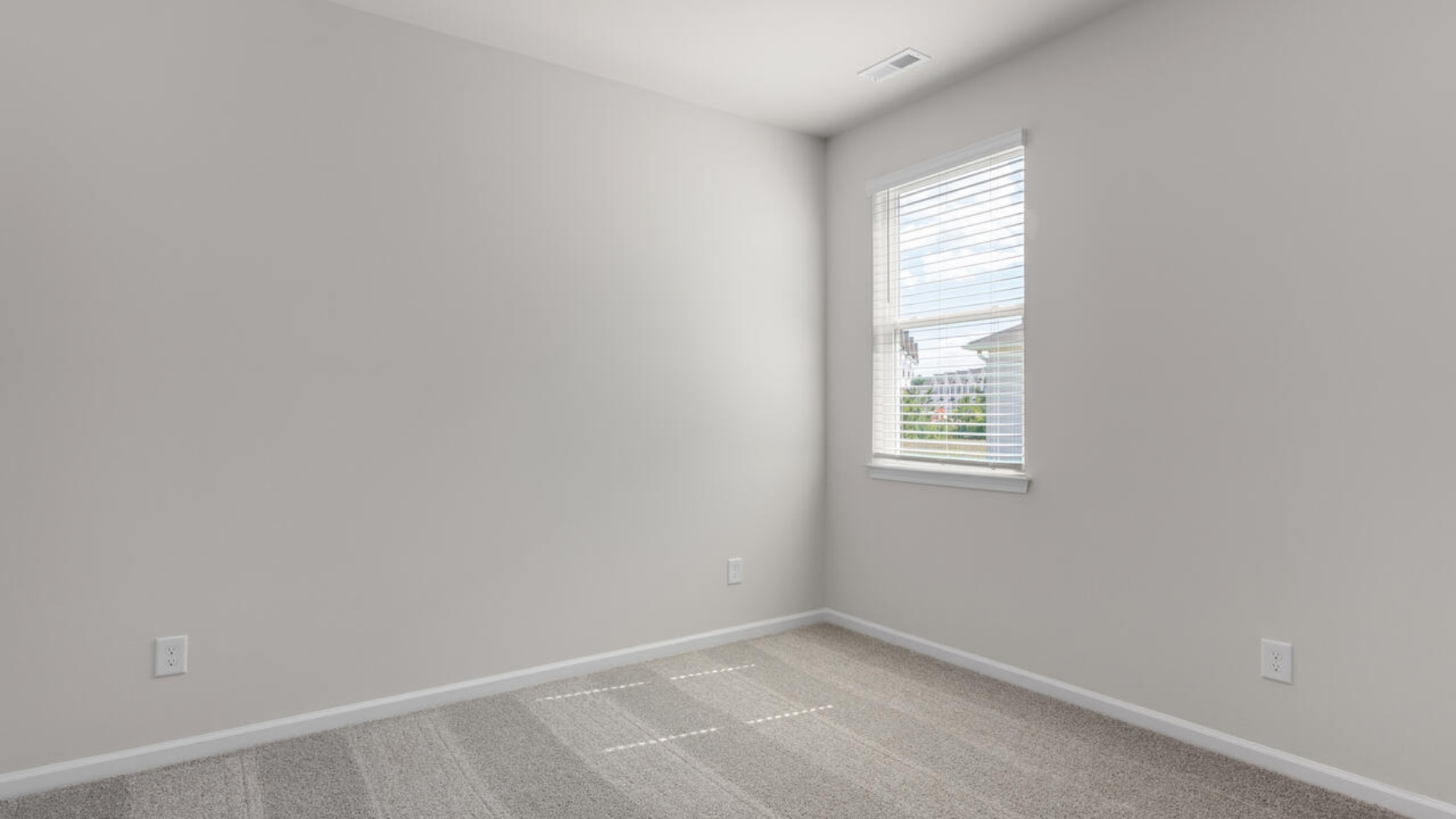 there are another 2 bedrooms and full bath. In every bedroom you’ll have carpeted floors and a closet in each room. Whether these rooms become bedrooms, office spaces