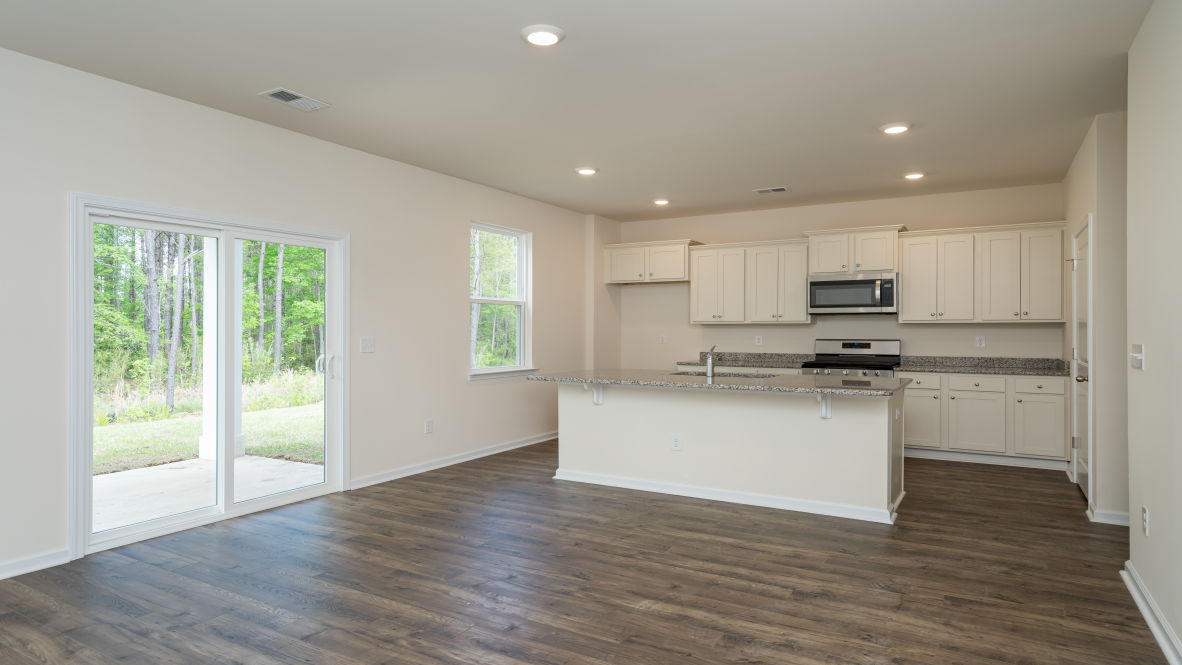 The living area is an open concept, where your kitchen, living, and dining areas blend seamlessly into a space perfect for everyday living and entertaining.