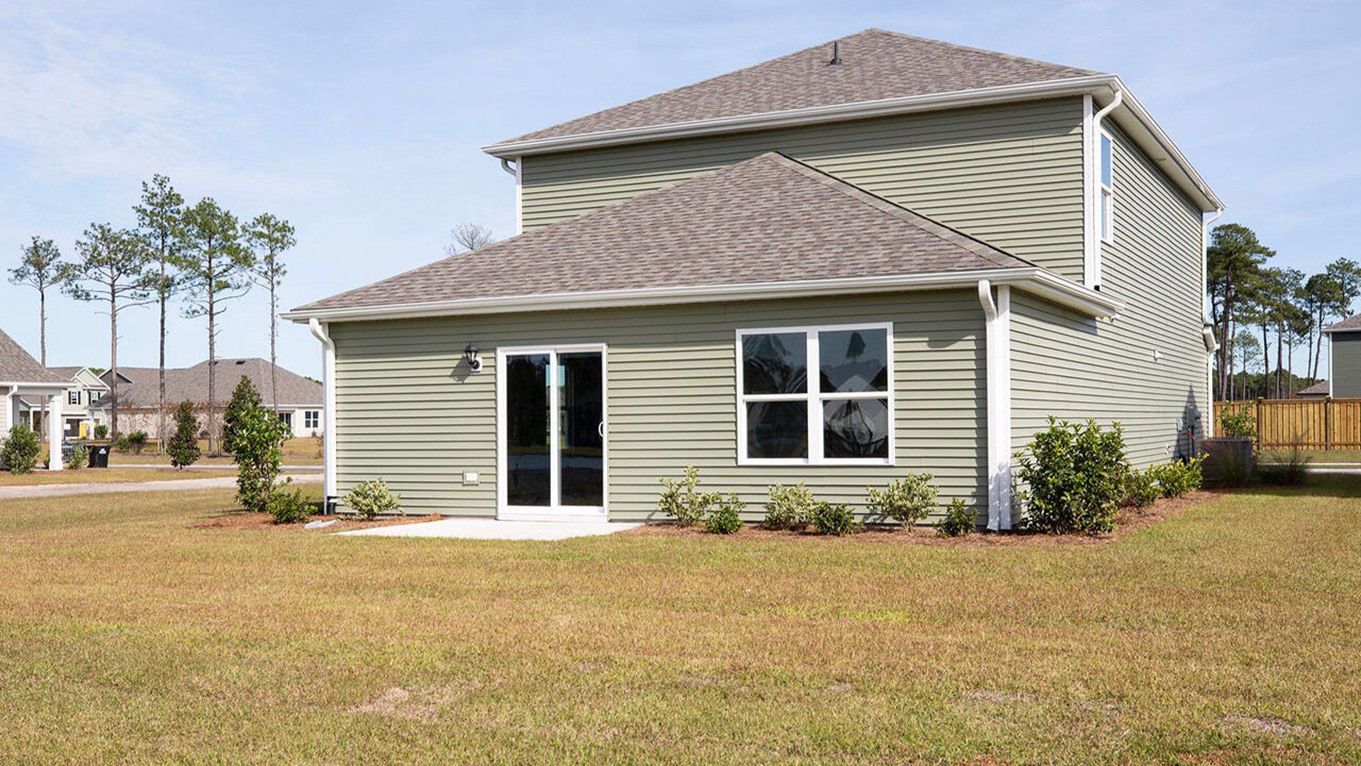 Enjoy the patio perfect for entertaining and enjoying eastern North Carolina evenings.