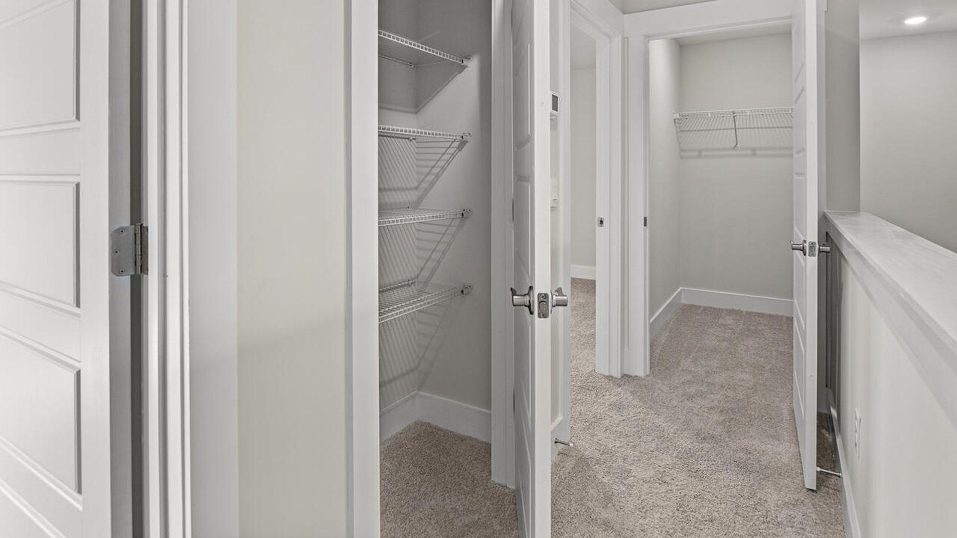 Upstairs, you will find three additional bedrooms and full bathroom. In every bedroom you’ll have carpeted floors and a closet in each room