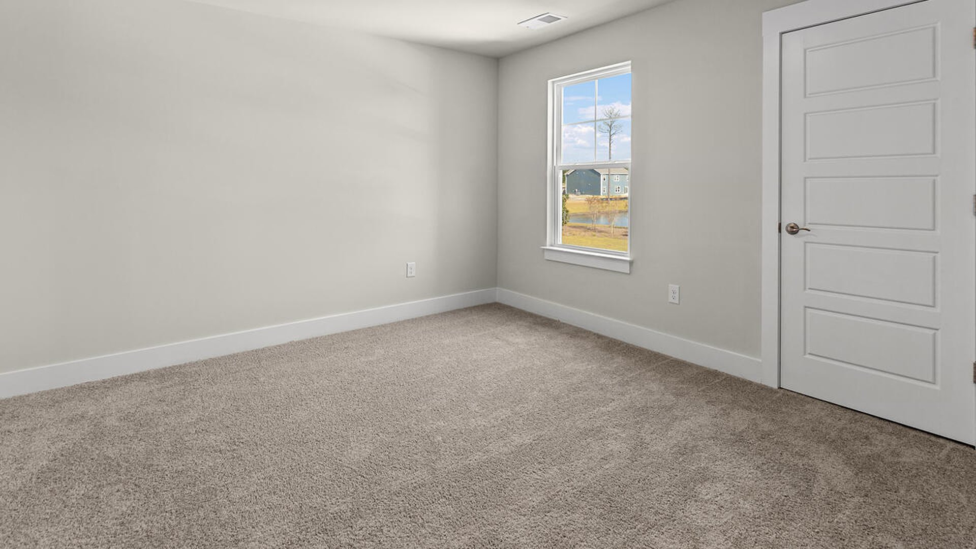 Upstairs, you will find three additional bedrooms and full bathroom. In every bedroom you’ll have carpeted floors and a closet in each room