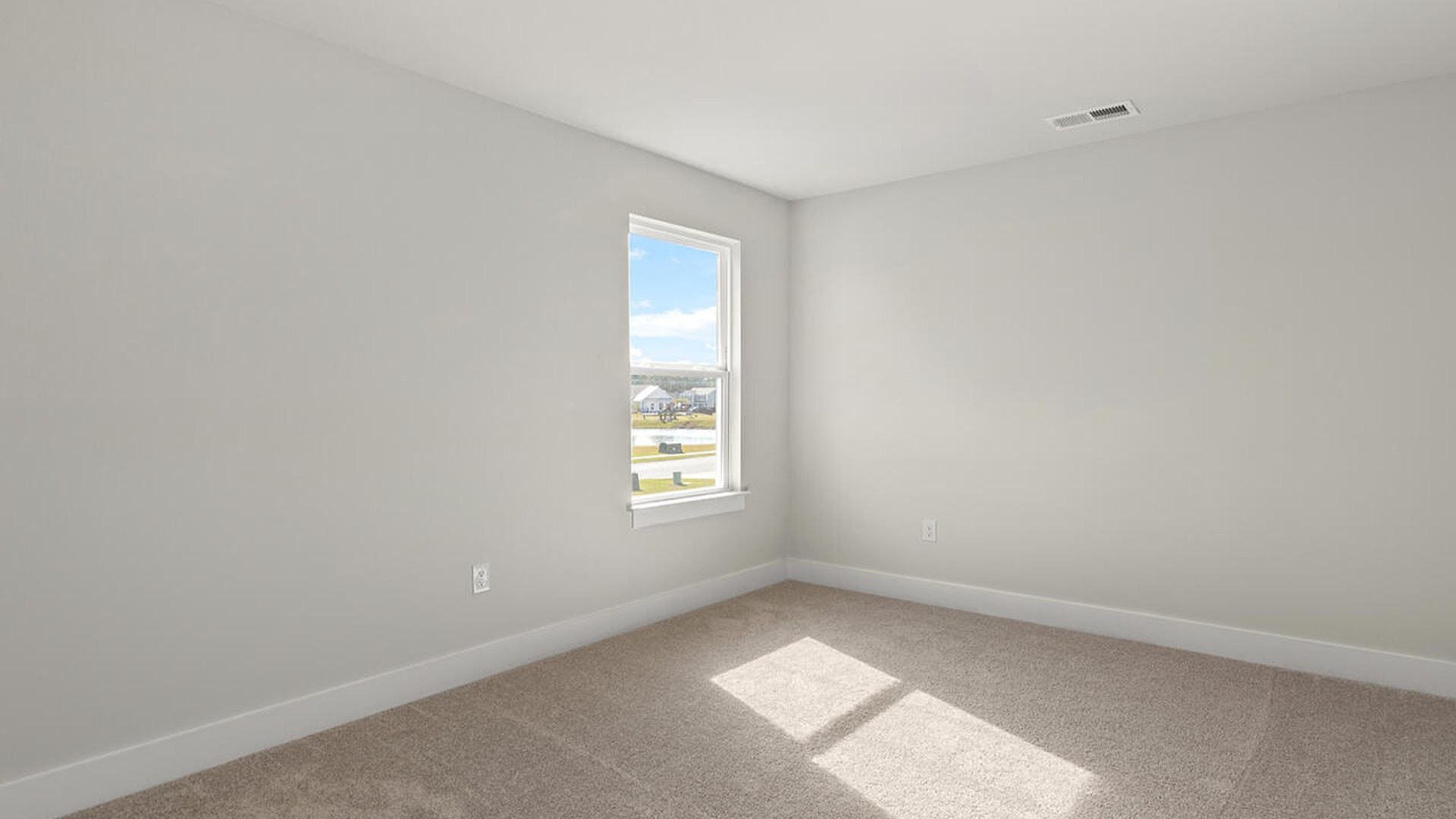 Upstairs, you will find three additional bedrooms and full bathroom. In every bedroom you’ll have carpeted floors and a closet in each room