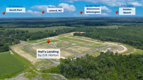 Situated in the heart of South Brunswick County, this rapidly expanding area lies just south of Wilmington, drawing people who appreciate a rural small-town vibe.