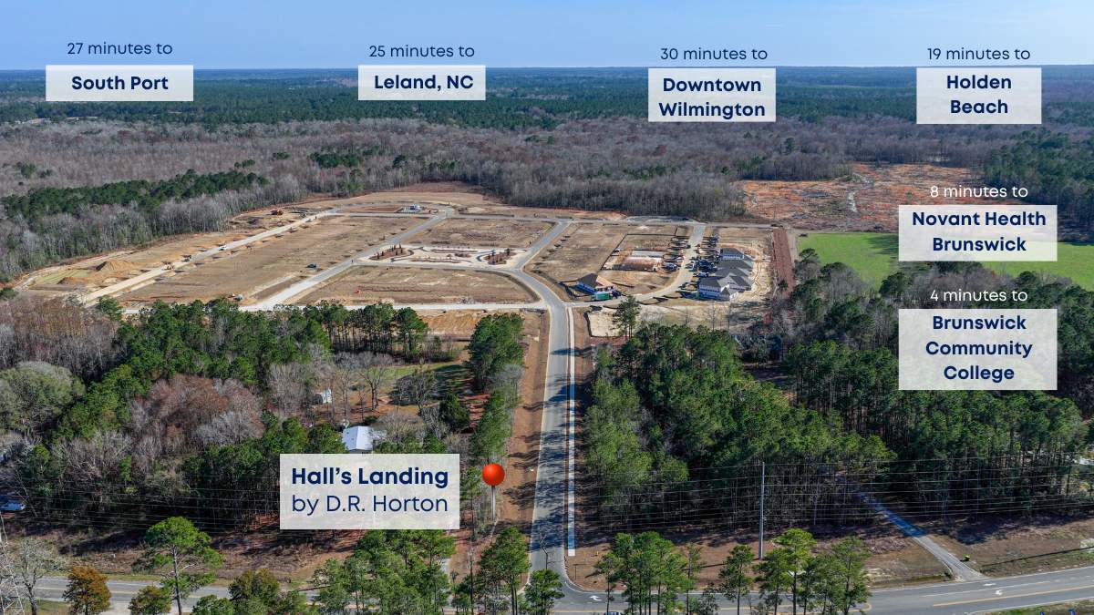 Situated in the heart of South Brunswick County, this rapidly expanding area lies just south of Wilmington, drawing people who appreciate a rural small-town vibe.