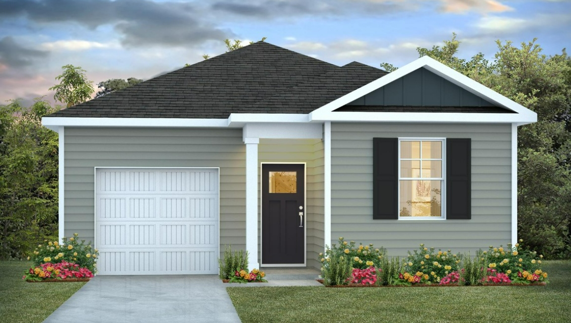 Floor Plan in Bella Point Cottages Bolivia, NC D.R. Horton