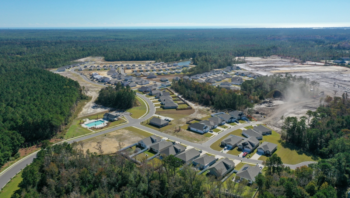 Floor Plan in Bella Point Cottages Bolivia, NC D.R. Horton