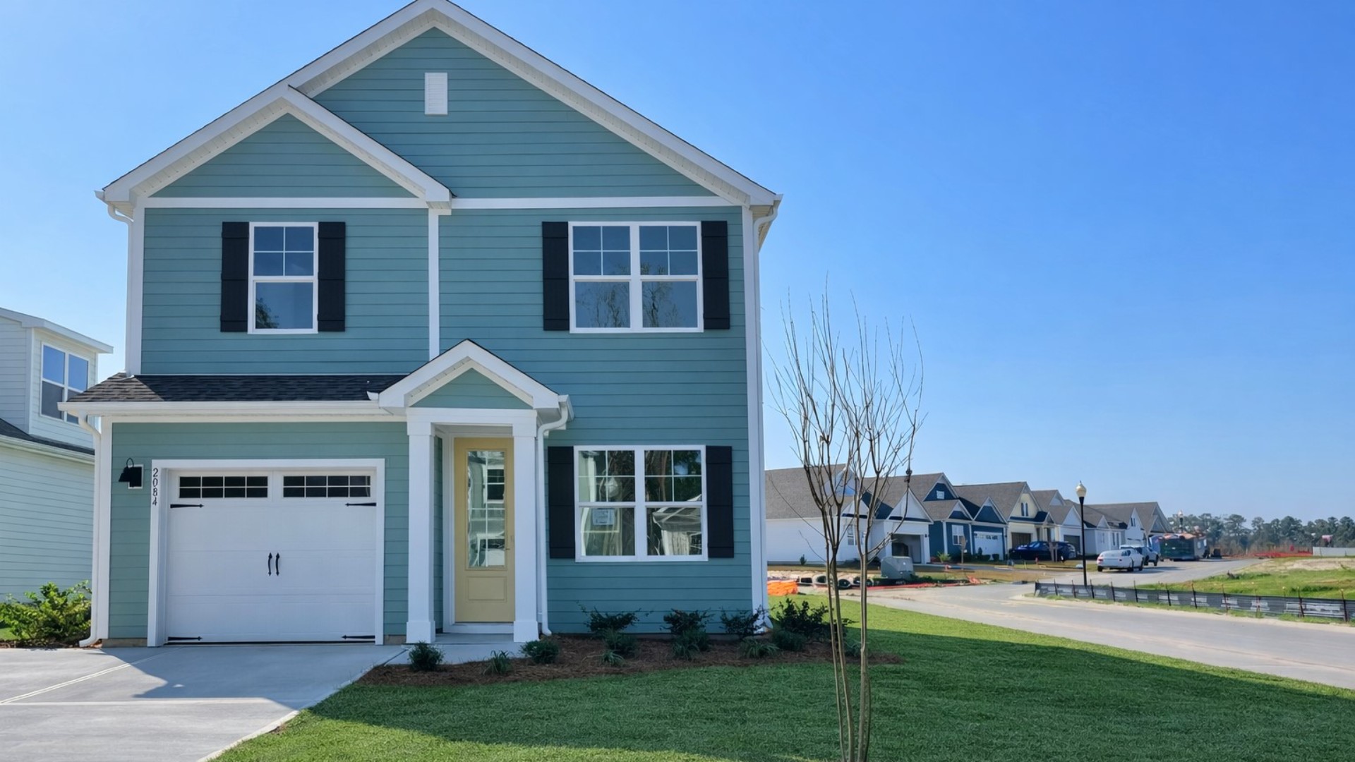 The Brandon is a beautiful 2-story home located in our Rolling Hills community in Bolivia, North Carolina. Inside the 3-bedroom, 2.5-bathroom home, you'll find 1,518 square feet of comfortable living.