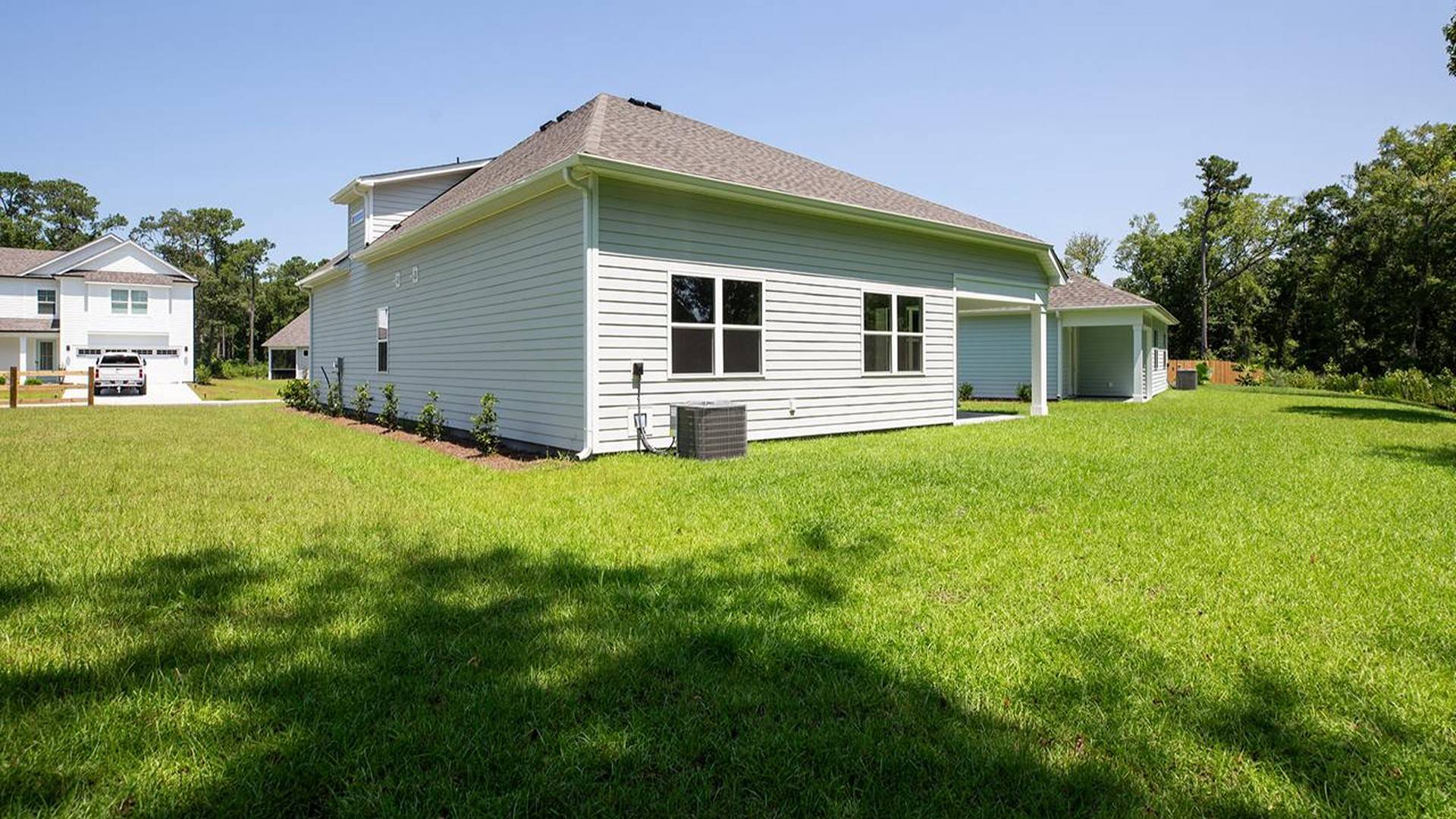 Spend the end of each day on the oversized covered porch that has plenty of room for relaxing!