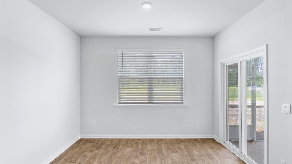 The Acadia floor plan features 1,618 square feet, 3 bedrooms, 2 bathrooms, and an attached 2 car garage. The open-concept kitchen, living, and dining area is perfect for everyday living and entertaining.