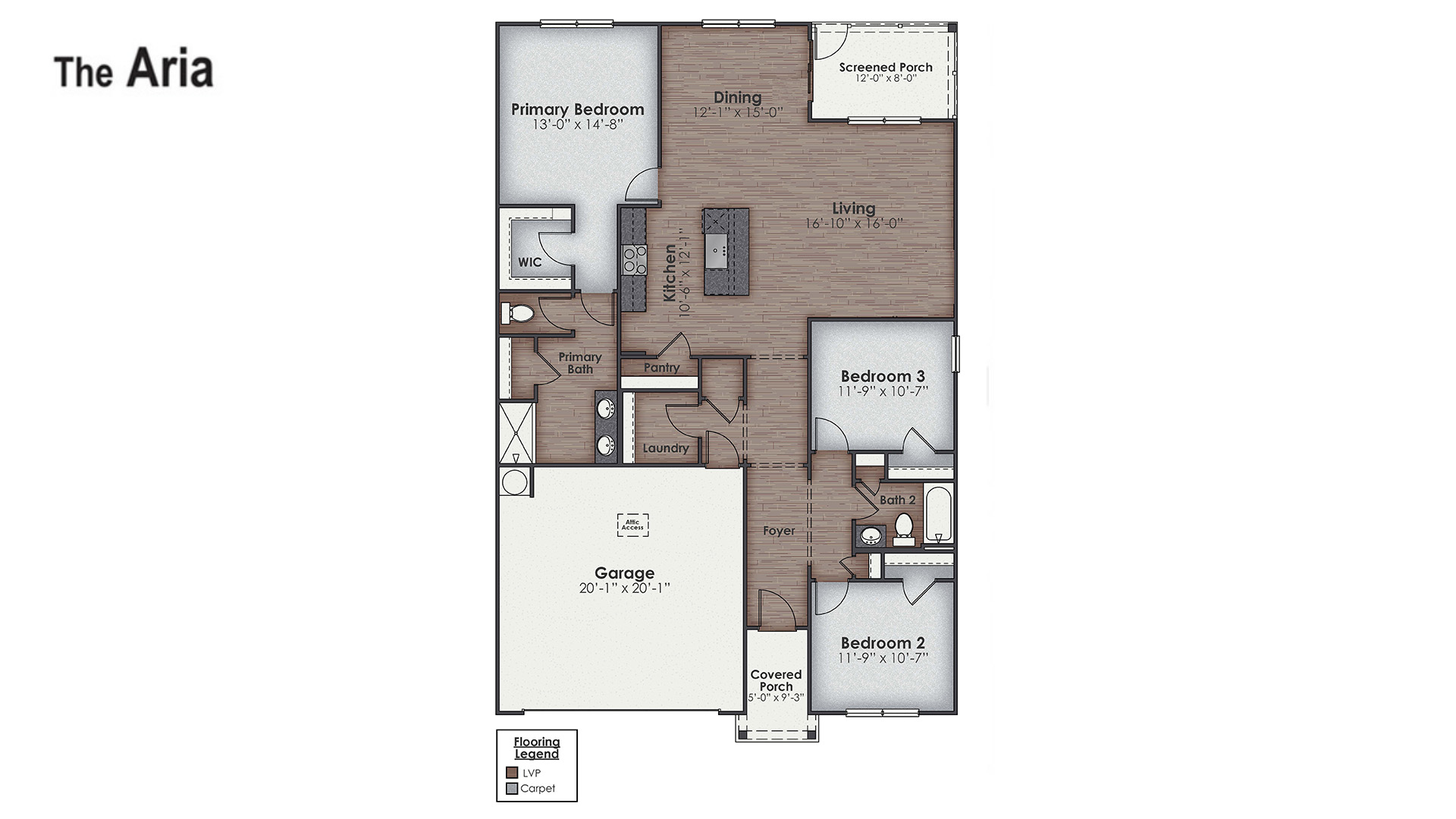 The Acadia is one of our ranch style plans available to build in our Rolling Hills community in Bolivia, NC that offers 3 bedrooms, 2 bathrooms, 1,618 of living space and a 2-car garage.