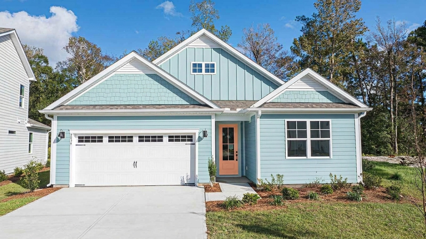 Welcome to the Bradford in Bolivia, North Carolina in our Rolling Hills community. The Bradford is a 3 bedroom, 2 bath home with 1,672 of open concept living space.