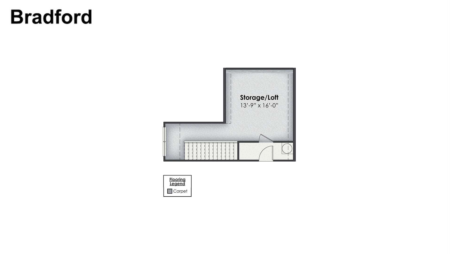 The Bradford is a 3 bedroom, 2 bath home with 1,672 of open concept living space.