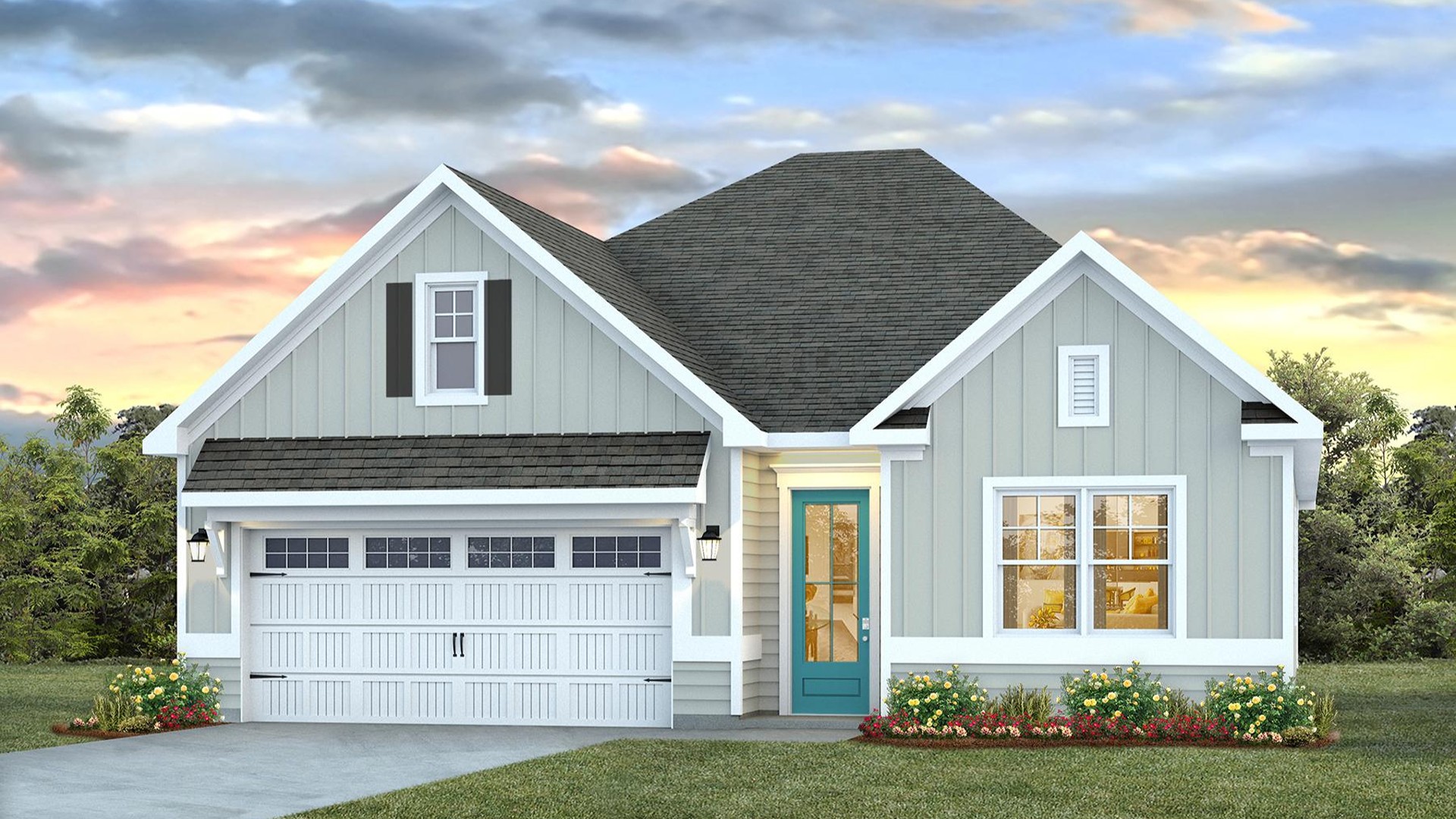 Boasting 4 bedrooms and 2 bathrooms, this plan has a lot to offer in the 1,774 square feet. Choose between 3 unique exterior elevations to match your personal style.