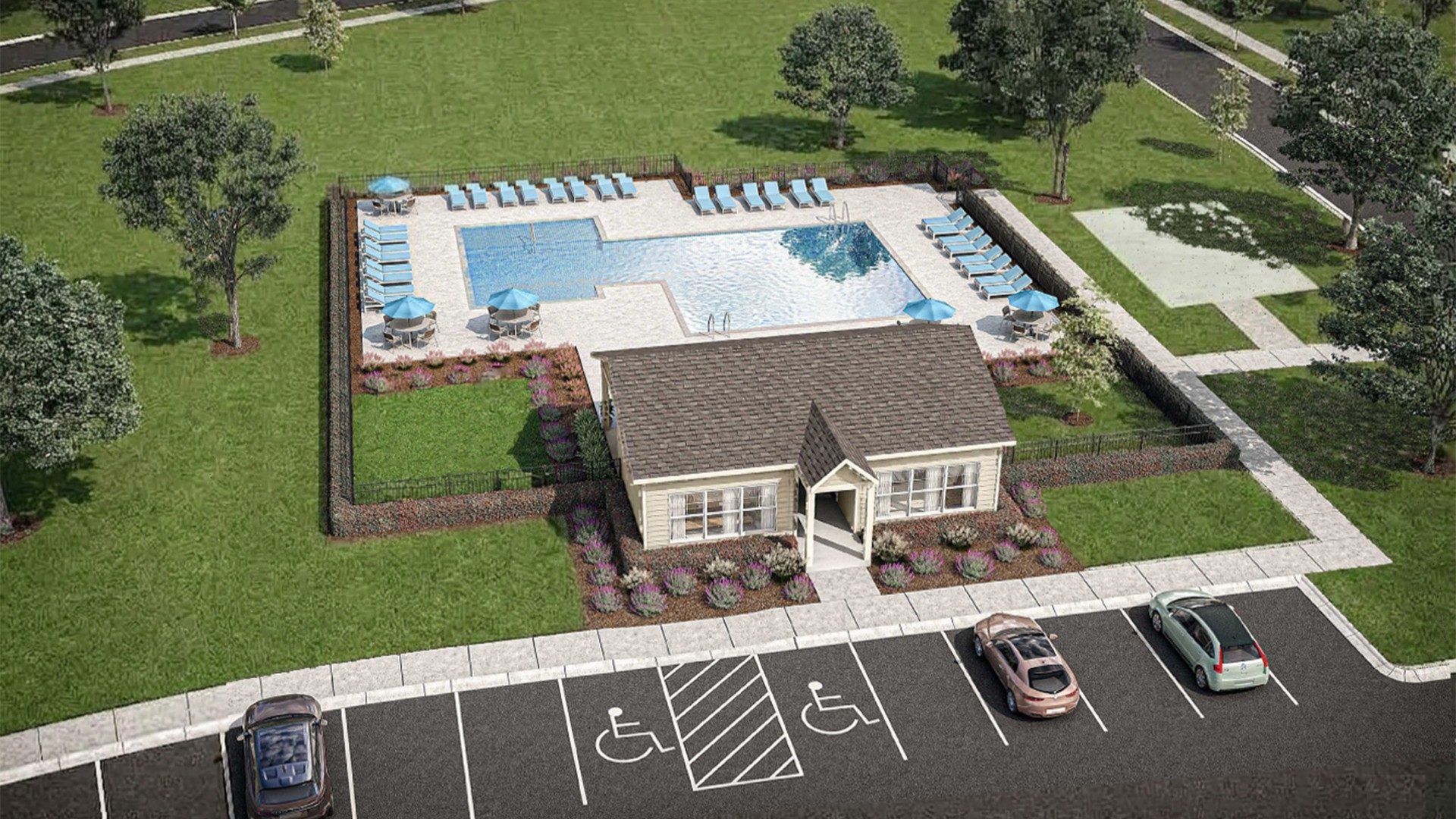 A fantastic addition to the Rolling Hills community for our Homeowners! The exciting lineup of amenities that will include A Swimming Pool, Open Air Pavilion with playroom and play area.